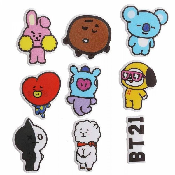 персонажи бтс bt21