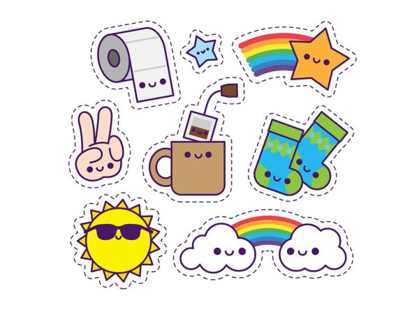 рисунки для наклеек