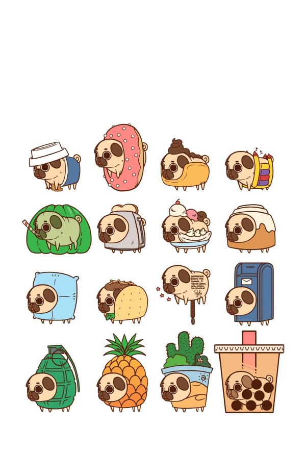 puglie мопс