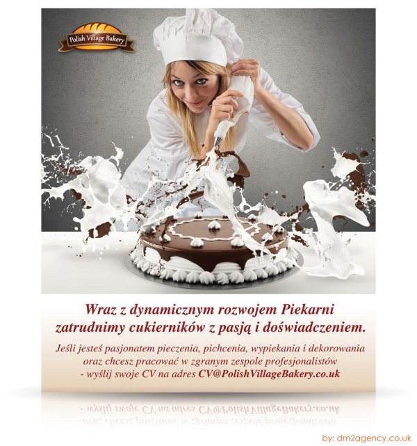 фотосессия кондитера