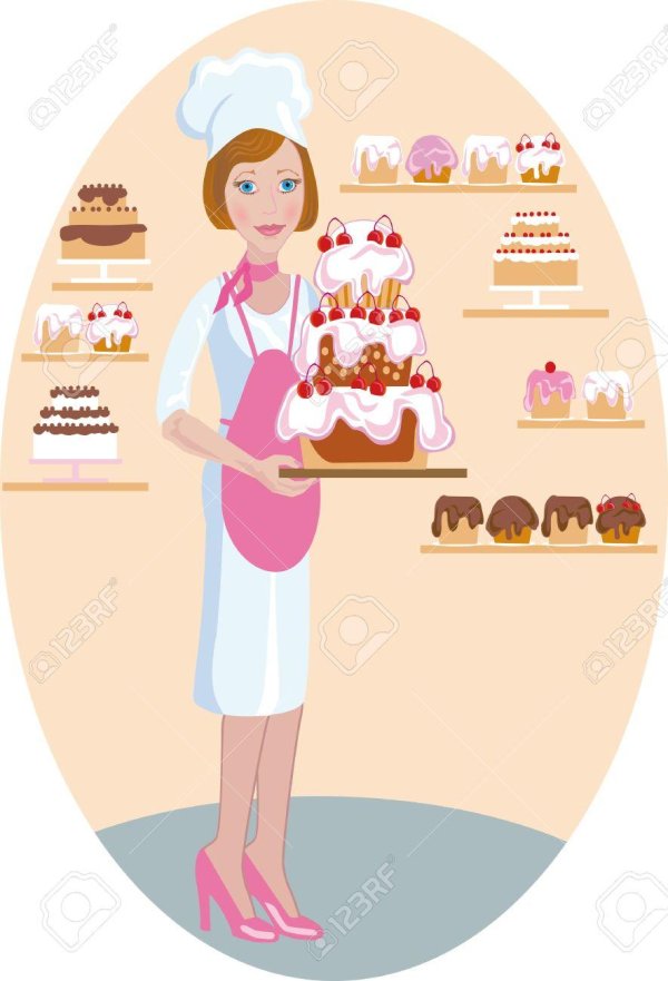 кондитер женщина
