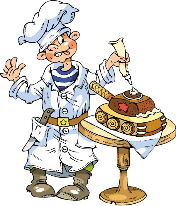 открытка повару