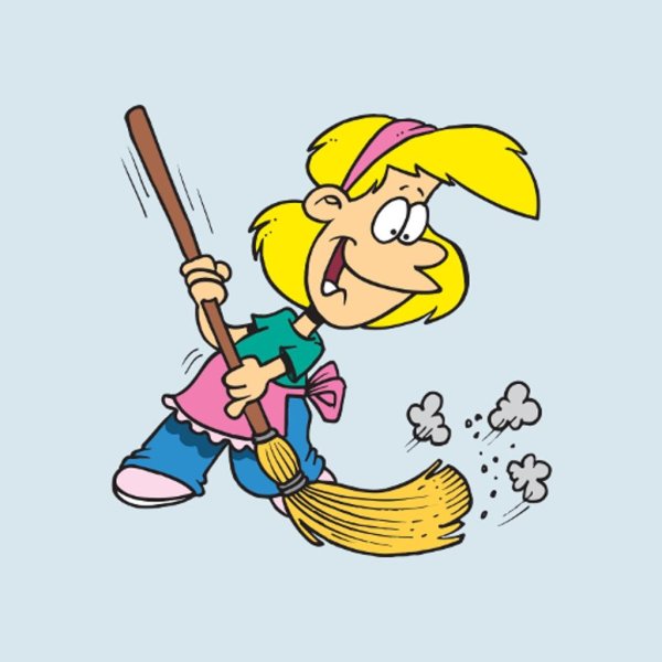 уборщица клипарт