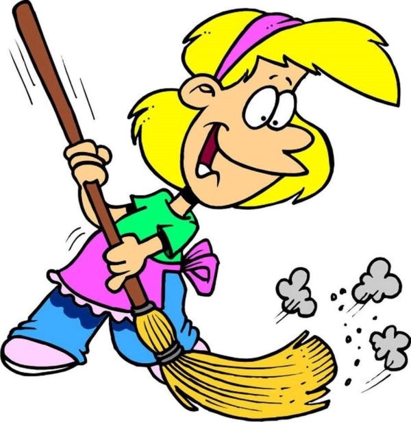 уборщица клипарт