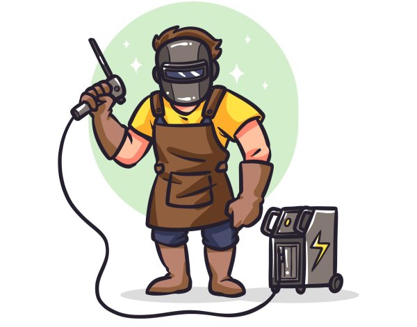 логотип сварщика