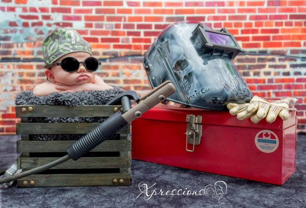 младенец фотосессия