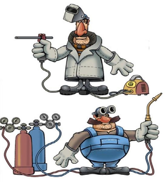 сварщик карикатура