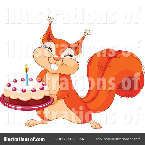 белочка мультяшная