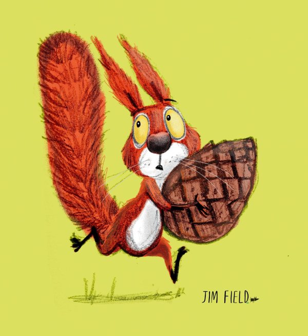 смешные белки рисунки