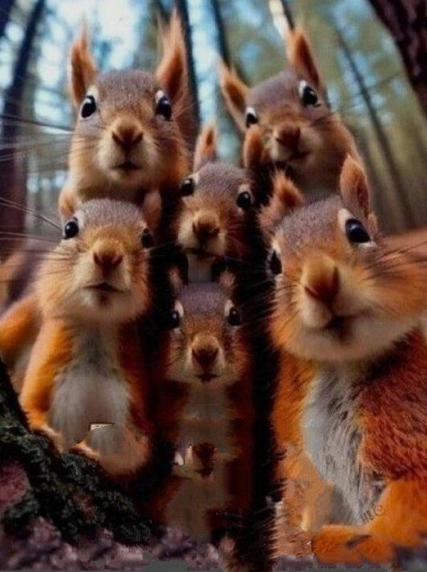 семья белок