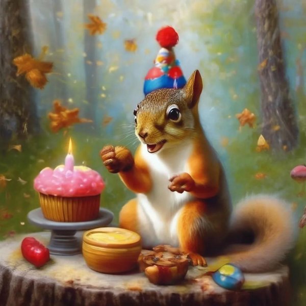 открытки с белками