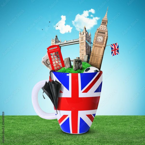 атрибутика англии