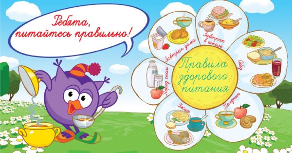 здоровое питание для дошкольников