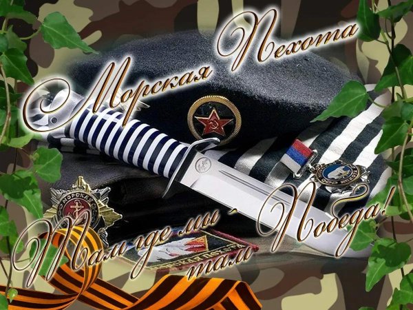 с днем морской пехоты