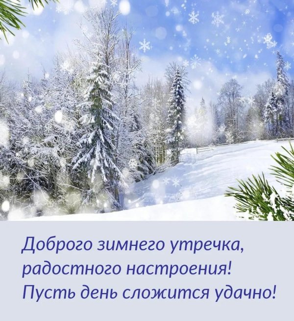 зимнего доброго дня