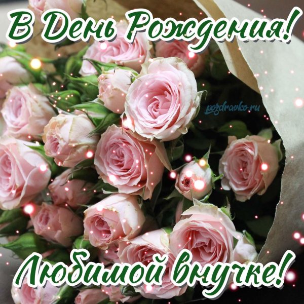 поздравление с днем рождением внучки