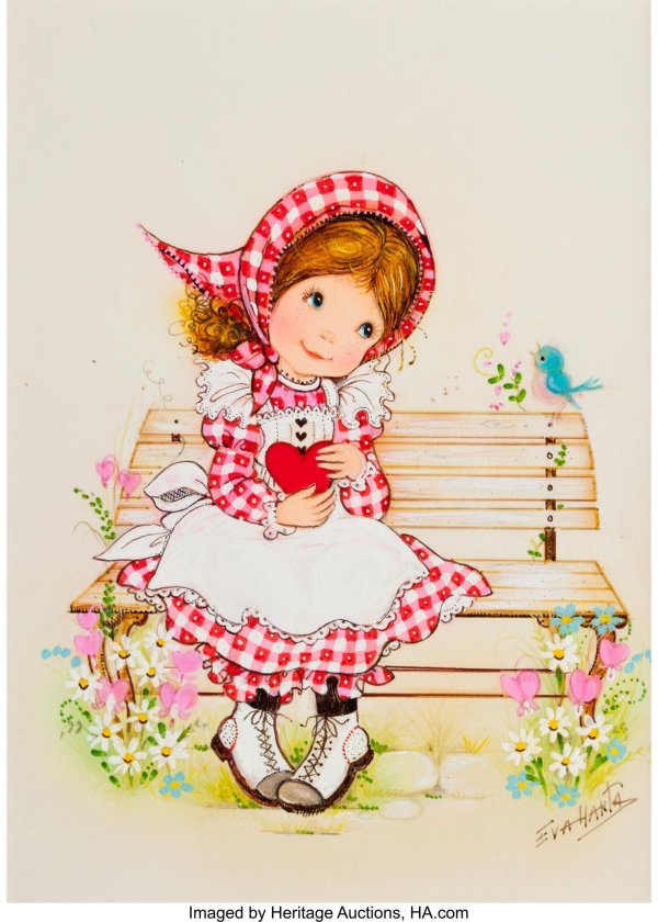 holly hobbie иллюстрации