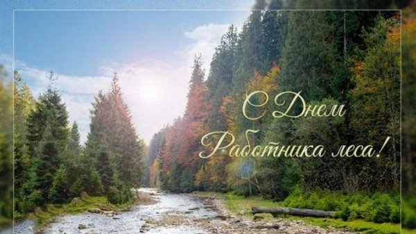 с днем работника леса