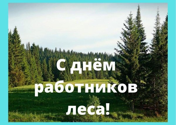с днем работника леса