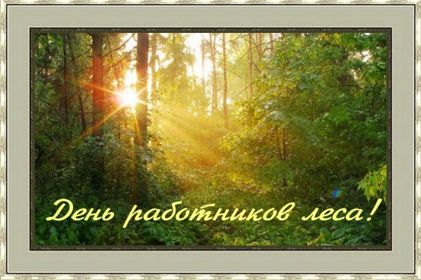 день работников леса открытки