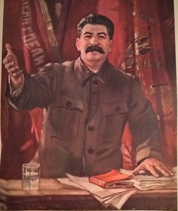 портрет сталин