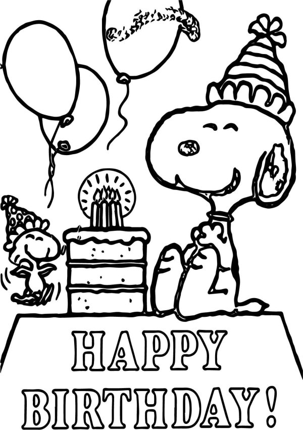 snoopy happy birthday