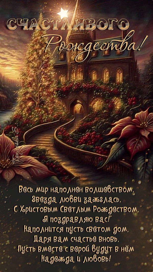 с рождеством