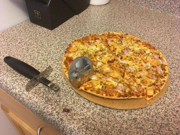 смешная пицца