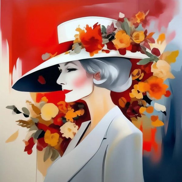 осенняя женщина