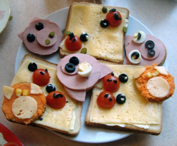 детские бутерброды