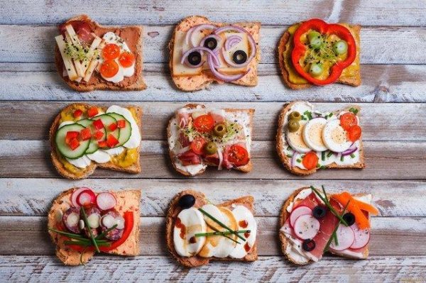 бутерброды разные