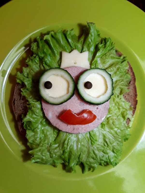 бутерброд смешной