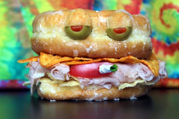 прикольные бутерброды