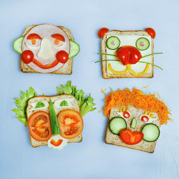 оригинальные бутерброды