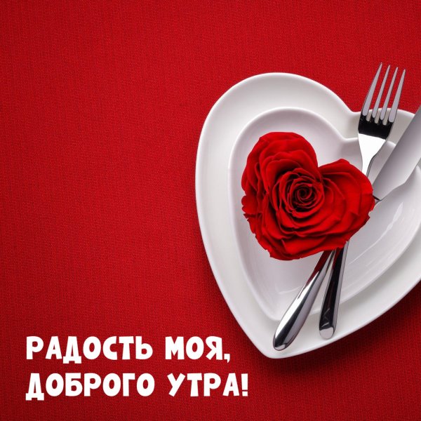 утро радость