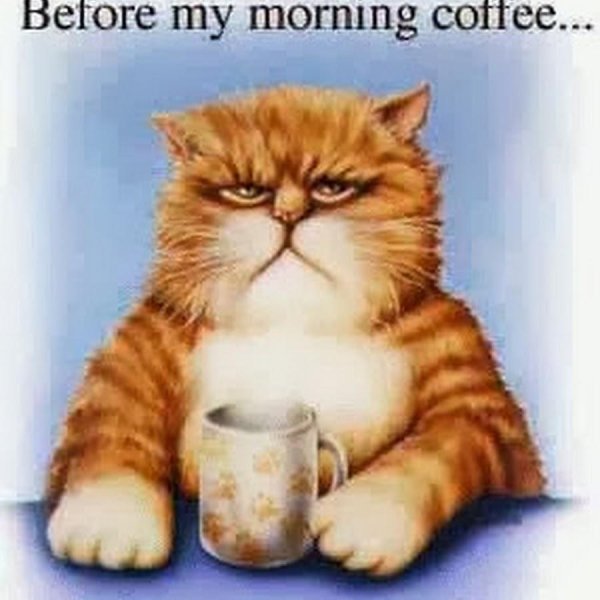 утреннее кофе