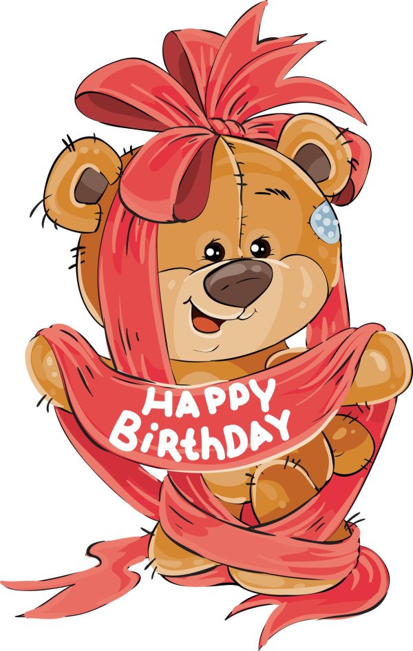 стикер мишка