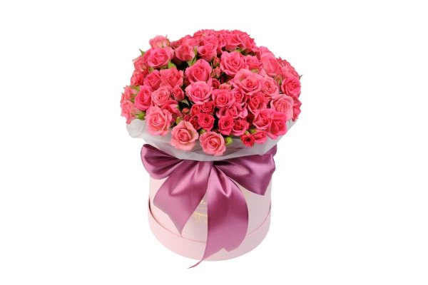 цветы в коробке