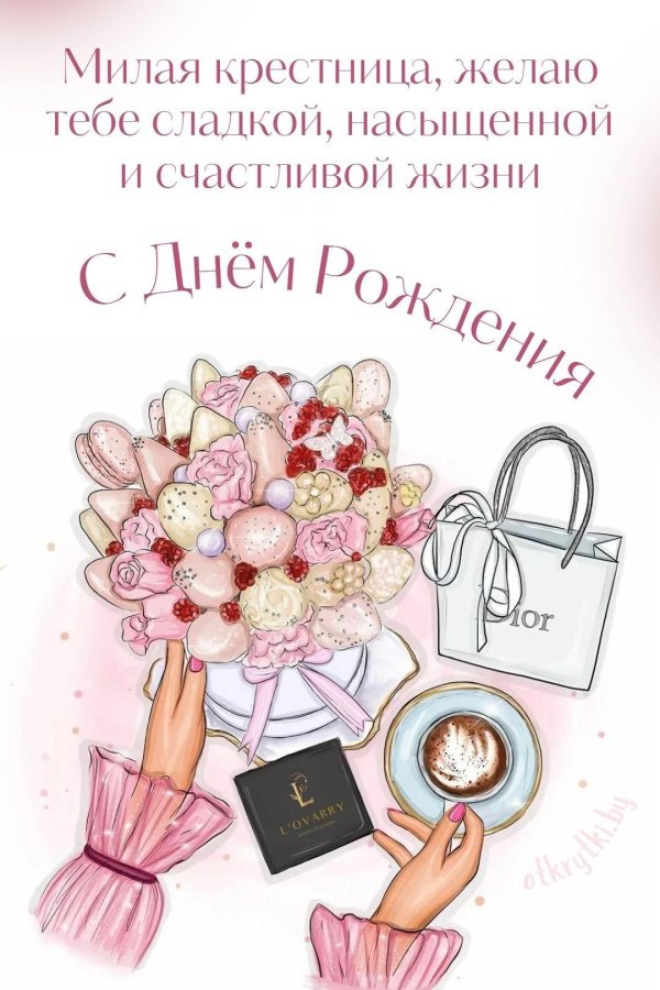 поздравительная открытка на день рождения