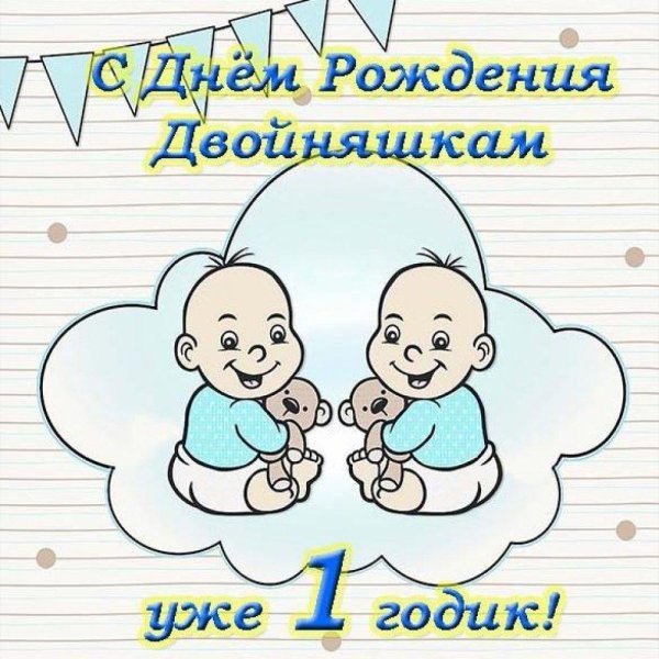 с рождением детей двойняшек