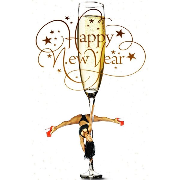 новогодний пилон