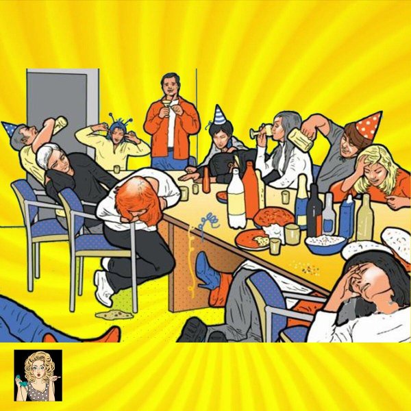 коллектив пьянка