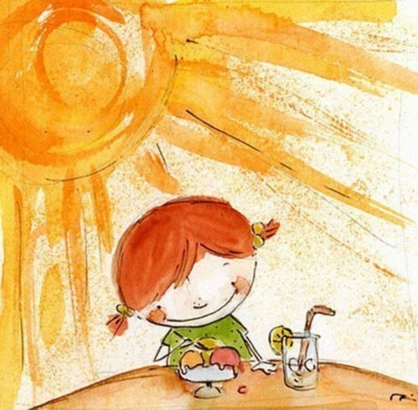 иллюстрации счастье