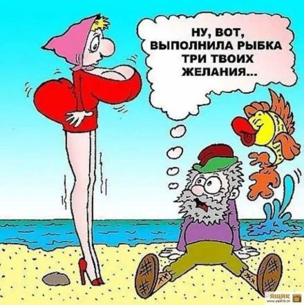 золотая рыбка прикол