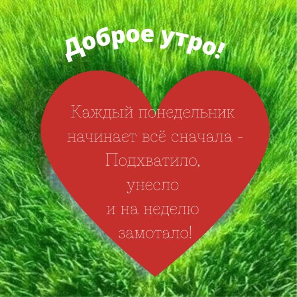 добрейшего понедельника