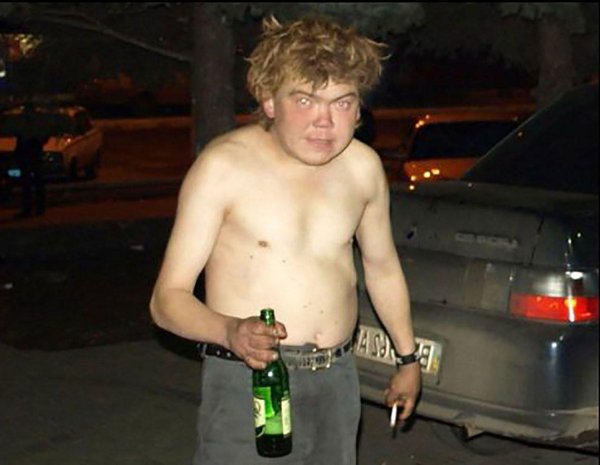 пьяный мужик