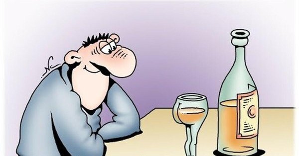 алкоголь карикатура