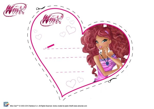 валентинка для распечатки