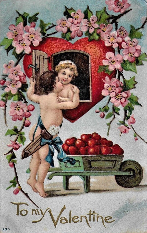 винтажные валентинки