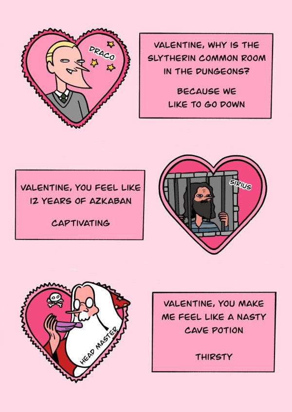 валентинка смешная